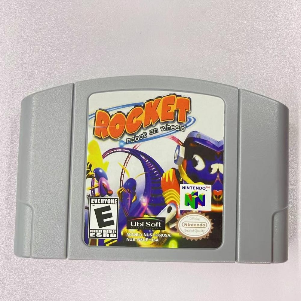 Rocket: Robot on Wheels - Nintendo 64 (N64) Fast shipping Retro gaming