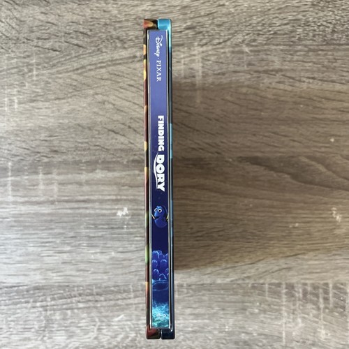 Finding Dory (Blu-Ray + DVD, 2016, 3-Disc Set) Target Exclusive Steelbook Disney - Imagen 4 de 4