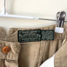 Vintage Ralph Lauren Country Khaki Skirt Size 12 Cotton Twill MiUSA Maxi Pencil