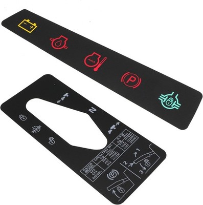 Dash Panel Decal M117670 & Shift Label M127539 For Jo-hn Deere 4X2 6X4