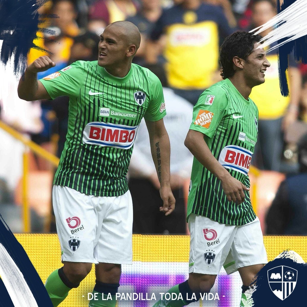 Rayados de Monterrey Jersey Season 2011-2012 Medium Nike #18 CARDOZO
