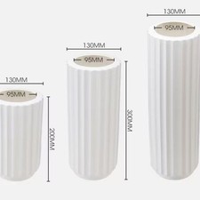 Wedding Table Decor Dracaena Sanderiana Rattan Weave Vase Puristic Design