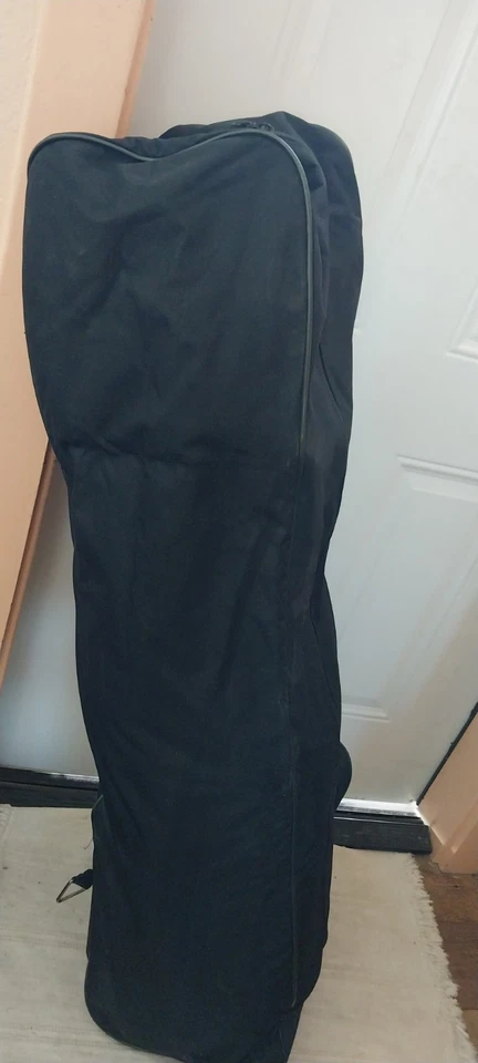 Deluxe Padded Wheeled Golf Travel Bag – 48” Heavy-Duty Roller Case - Image 4 of 4