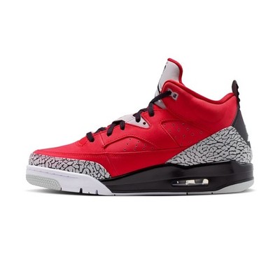 Men's Jordan Son of Mars Low Fire Red/Black-Grey Mist-White (580603 600)
