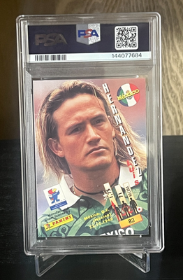 1998 Panini FIFA World Cup France 98 Luis Hernandez #82 