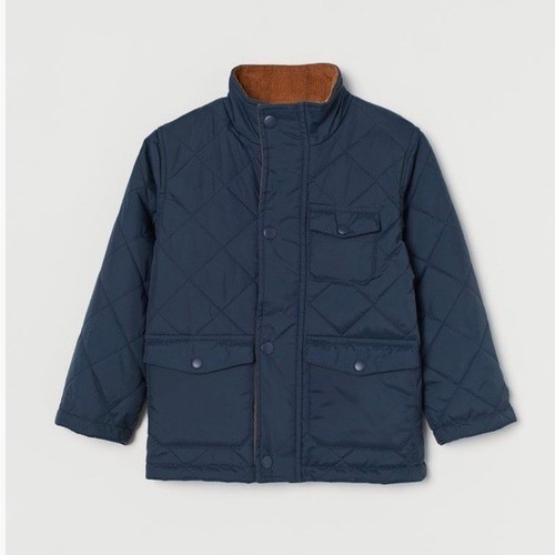 H&M Preppy Classic Boys Fall Quilted Jacket Size 6X