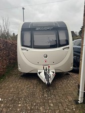 touring caravan fixed bed 4 berth