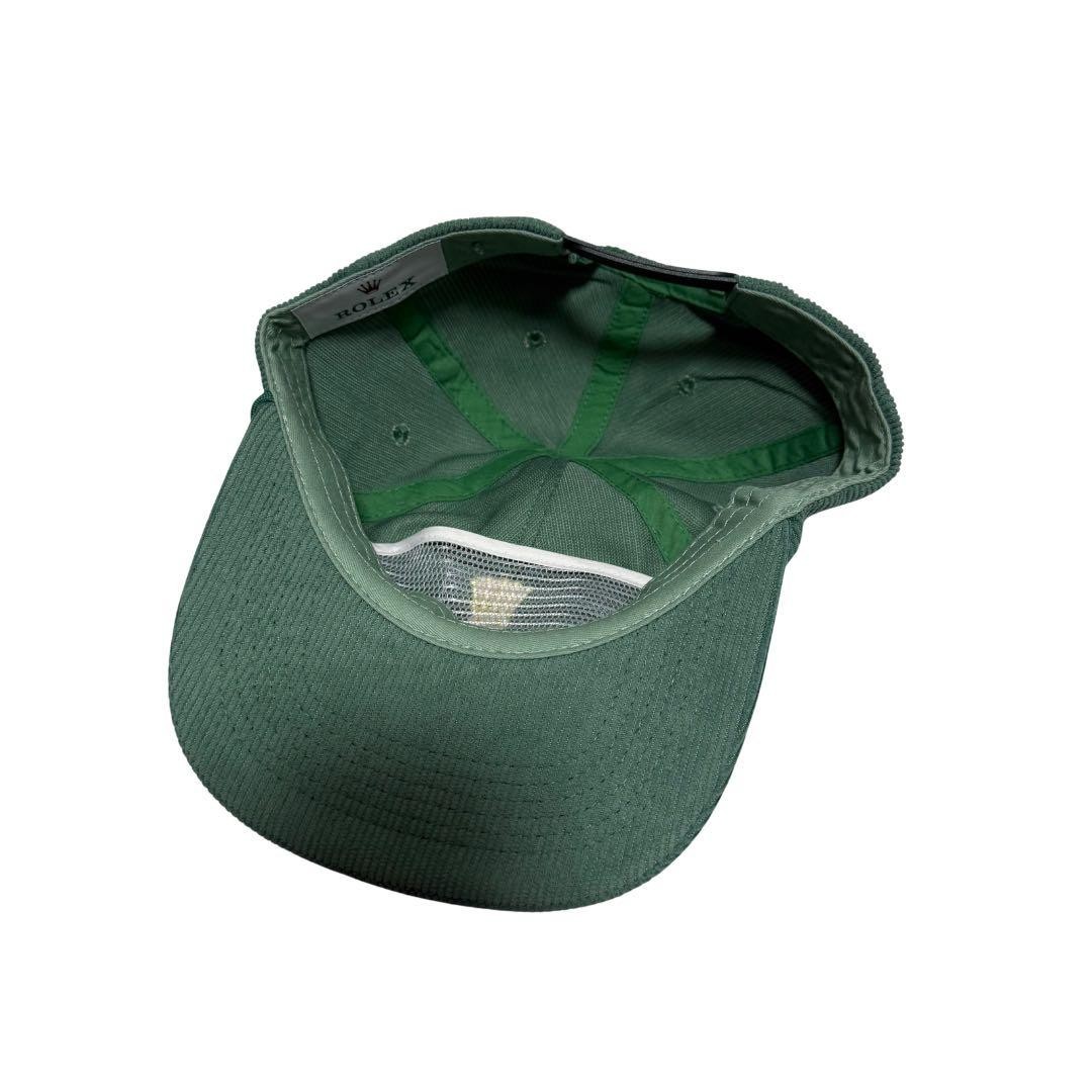 Rolex Corduroy Trucker Cap 80s 90s Style Green Embroidery Used | eBay