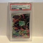 PSA 9 Bulbasaur 133/132 Me01: Mega Evolution Stamped Illustration Rare Holo 2025