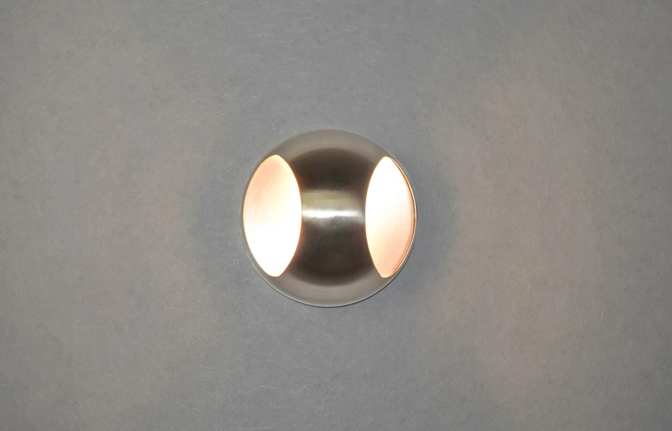 Aplique de pared de aluminio ET2 E20540 Nickel Guiño 5,25" Foto 2 de 4