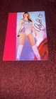 Photo Cartonnée Dédicacée Autograph Taylor Swift