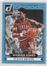 2014 Panini Donruss Scoring Kings Stat Line Season 207/246 Julius Erving HOF 0a1