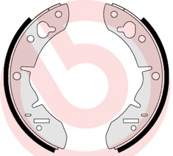 Brembo Bremsbackensatz S 52 501 FüR Rover Mini Austin Metro Innocenti MG 1000 MK-image