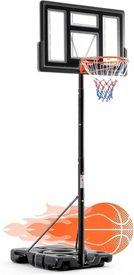 #ad 10FT Portable Adjustable Outdoor Indoor Standing Basketball Hoop Goal System $118.62
