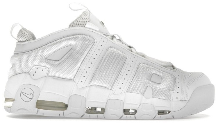 Nike Air More Uptempo Low Triple White for Sale | Authenticity