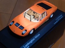 Minichamps Lamborghini Miura 1966 1/43 Orange Model Kyosho 40th Edition
