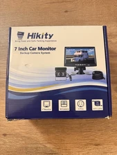 Hikity 7" Backup Camera with Monitor Kit, Waterproof 18 IR LED Night Vision R...