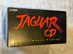 Atari Jaguar CD Console System CD Attachment CIB Complete W/ Box Manual