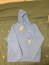  NEW Men NIKE CLUB FLEECE PULLOVER HOODIE ROYAL PULSE BLUE XXL