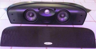 Polk Audio TL2 CENter CHannel speaker MTM layout, Blackstone