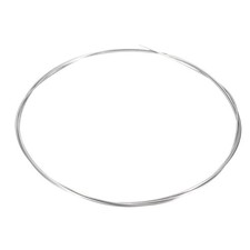 Titanium Wire, 7 Feet x 3mm 9 Gauge TA2 Titanium Soft Wire, Silver Tone