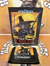 CHAKAN THE FOREVER MAN SEGA GENESIS TESTED WORKING CARTRIDGE BOX ONLY 1992