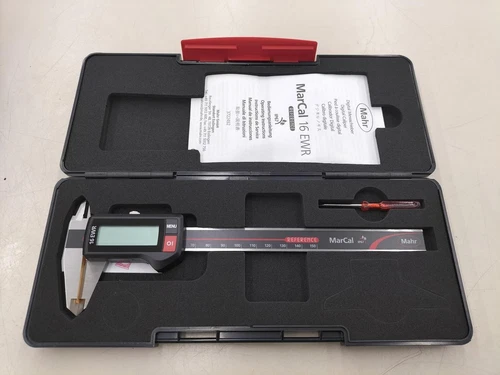 Mahr 4103310 16Ewr Digital Caliper, 0-150mm, IP67, 0.01mm Resolution