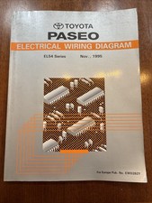 Toyota Paseo EL54 Toyota Workshop Electrical Wiring Diagram Manual