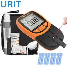 URIT 5 In1 Blood Lipid Meter Analyzer Cholesterol Triglycerid 20pcs Strips hlv