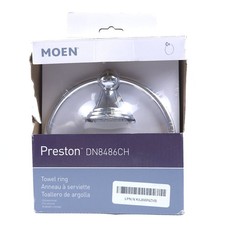 MOEN Preston Towel Ring in Chrome DN8486CH