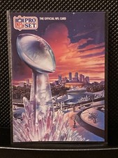 1991 Pro Set 1 Super Bowl XXVI Metrodome Minneapolis Hubert H Humphrey