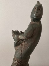 Old Dayak Shamans Figure from Central Kalimantan, Borneo, Indonesia