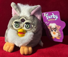 1999 Tiger Electronics Furby Buddies LIKE UP 4" tall Plush Bean Bag Toy Beanie