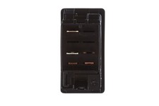 Interruttore HELLA - Azionamento a bilanciere - Numero di connettori: 4 6GM004570-061