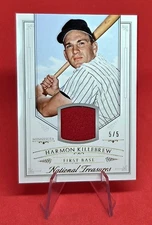 2015 HARMON KILLEBREW NATIONAL TREASURES #76 PRIME MINNESOTA (GAME USED MEM) 5/5