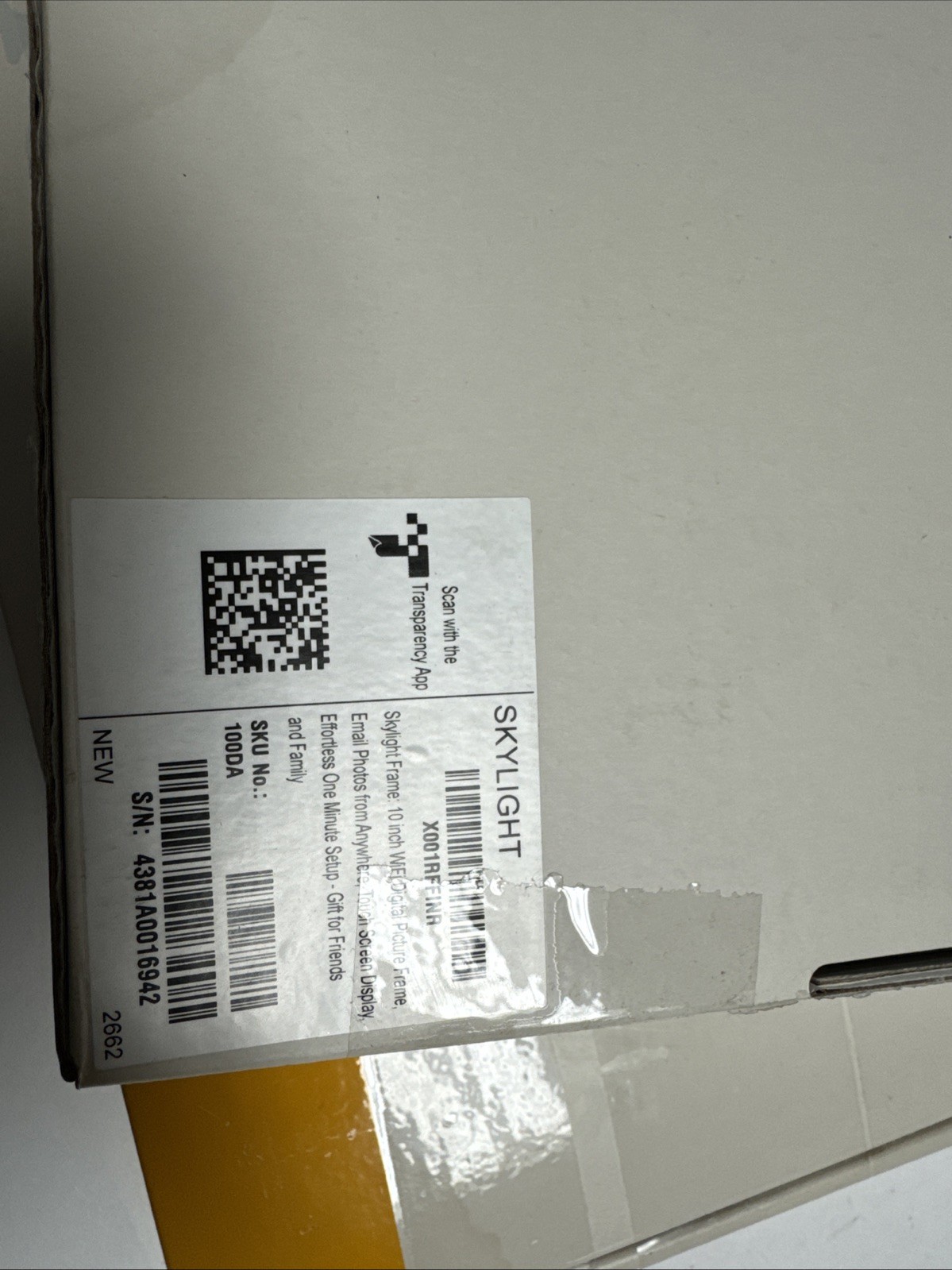 Skylight App QR Code: Connect your frame, share memories effortlessly.