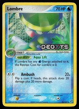 Lombre 33/107 Reverse Holo Stamped Deoxys Pokemon Card on eBay
