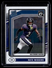 2024 Donruss Optic Nate Wiggins Rookie Baltimore Ravens #281