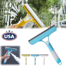 3 in 1 Window Cleaning Scraper Spray Window squeegee Cleaner Tool for Car Home