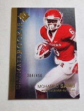 2012 Upper Deck MOHAMED SANU /450 Ultimate Rookie RUTGERS FOOTBALL Card #46 RC. rookie card picture