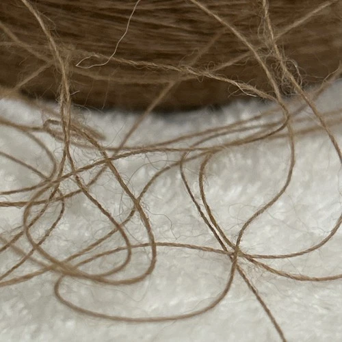 Spool Cone SOFT 2/20 LACE Peru BABY Alpaca Yarn 2lb 2oz 980g 7001 Soft Brown A image 8