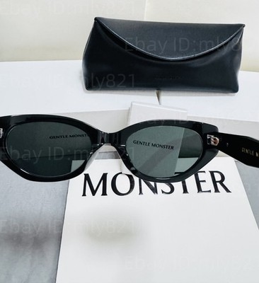 GentleMonster Sunglasses Rococo 01 Black Frame Black Lenses | eBay