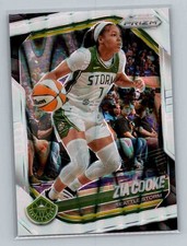 ZIA COOKE White Seismic #110 2025 Panini Prizm WNBA