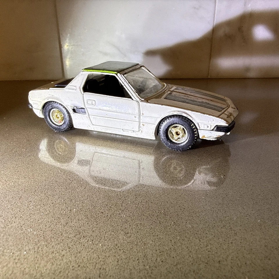 Corgi Fiat X 1/9 Toy Car Vintage Collectible Diecast White Model - Image 2 of 4
