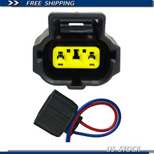Alternator Regulator Connector Pigtail Plug Harness Oe Wpt118 1u2z-14s411-ta Fo