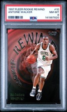 1997 FLEER ROOKIE REWIND #10 ANTOINE WALKER PSA 8