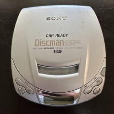 Sony Discman Car Ready ESP2 D-E206CK Mega Bass portable CD Player Needs Work