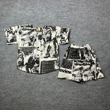Vintage L.H. American Football Newsprint Matching Set Kids Boys USA Made - Large