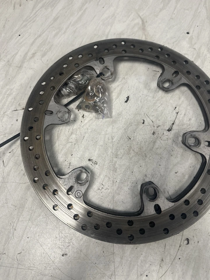 DUCATI 1000DS 1000 DS MULTISTRADA FRONT BRAKE DISC ROTORS LEFT RIGHT PAIR OEM - Image 3 of 4