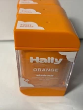 Lot of 3 - Hally Shade Stix ORANGE Color Temp Hair Makeup W/ Comb  (.4oz)
